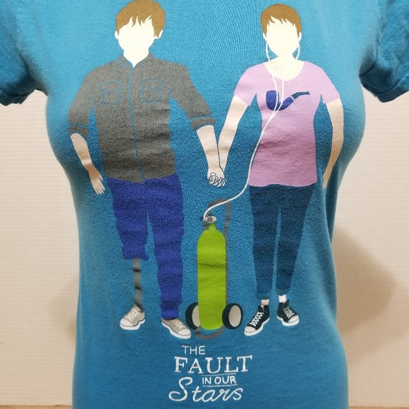 The Fault In Our Stars shirt Medium Hazel Augustus graphic John Green - Picture 5 of 10